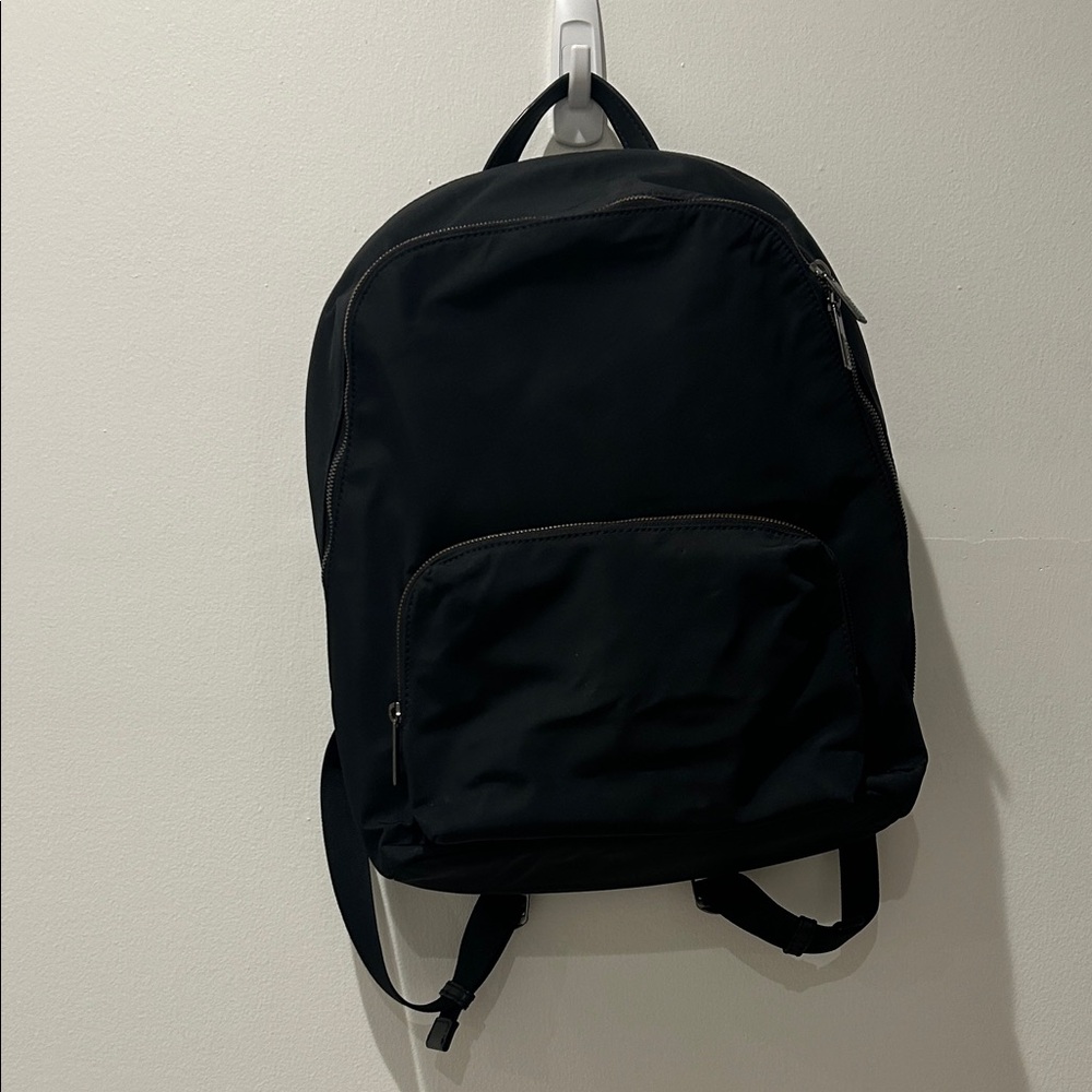 Away Black Nylon Backpack